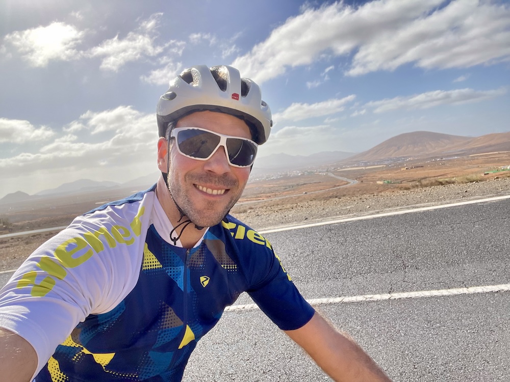 Exploring Fuerteventura, Spain on a road bike